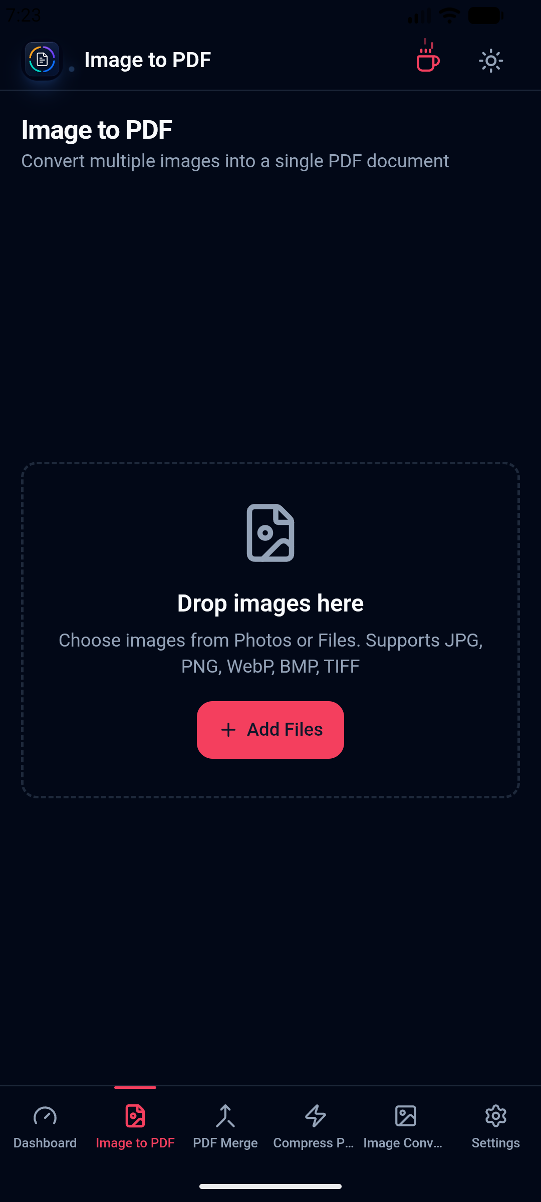 Orenvo PDF image to PDF view on Android